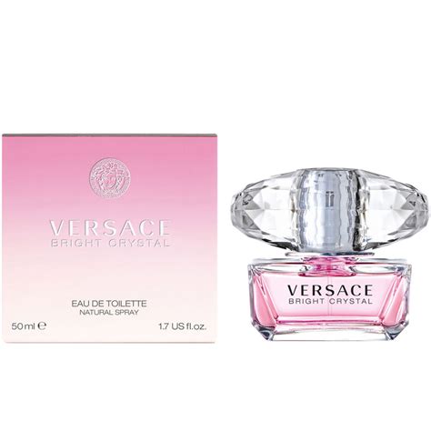 versace bright crystal eau de toilette natural spray 50ml|versace bright crystal 6.7 oz.